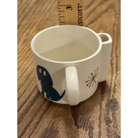 Vintage Porcelain Child's Cup Mug Toothbrush Holder Made in Japan RARE - Picture 8 of 9